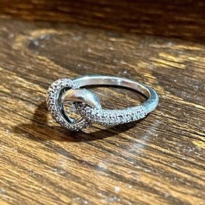 Pandora Knotted Heart Ring